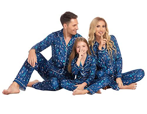 9) Ekouaer Christmas Family Matching Pajamas