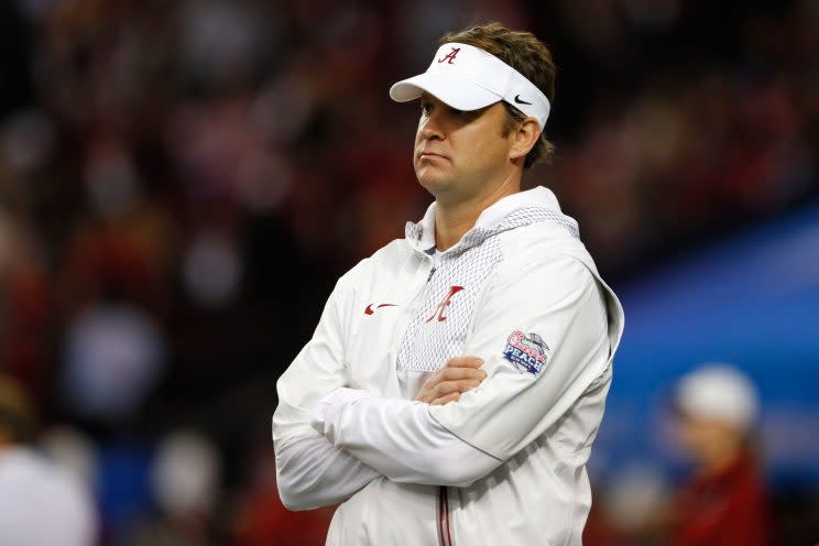 Lane Kiffin is back as a head coach for the first time since 2013. (Getty)