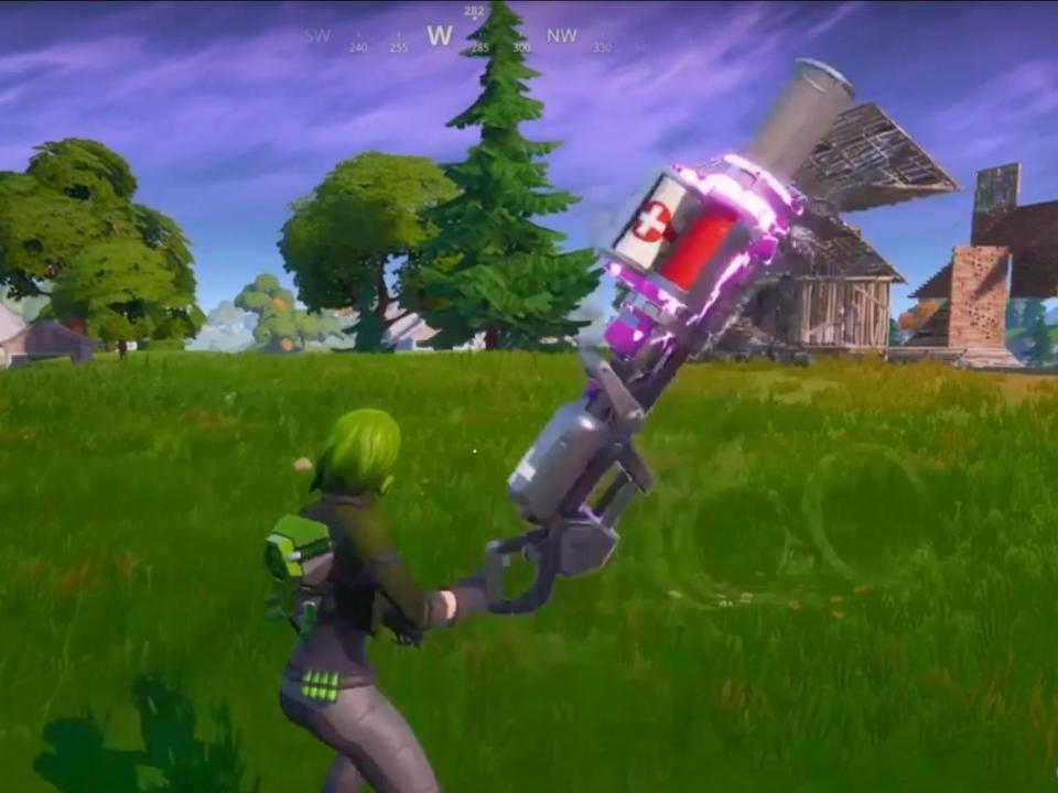 Bandage Bazooka has returned to Fortnite to help players with daily challenges: Epic Games