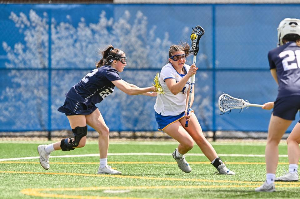 Gianna Caprioli, a former Franklin D. Roosevelt standout, had a superb freshman season with the New Haven women's lacrosse team.