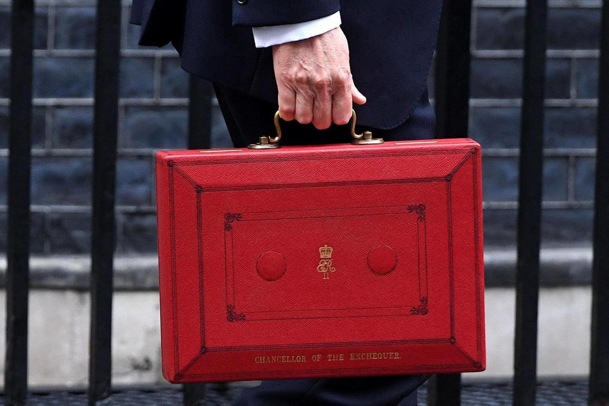 The Chancellor is under pressure to find £4bn for the NHS in his Budget box on Wednesday: PA