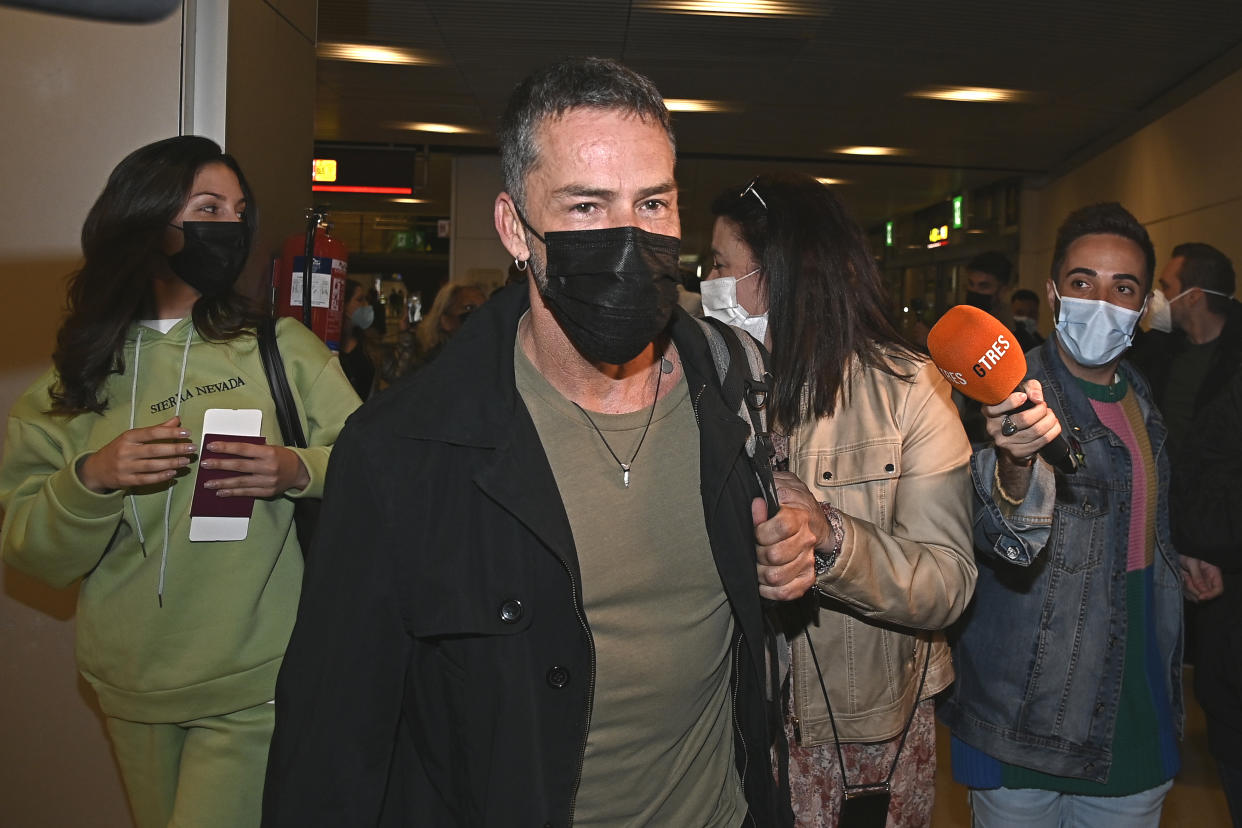 MADRID, SPAIN - APRIL 13: Nacho Palau arrives at the airport on April 13, 2022, in Madrid, Spain. (Photo By Francisco Guerra/Europa Press via Getty Images)