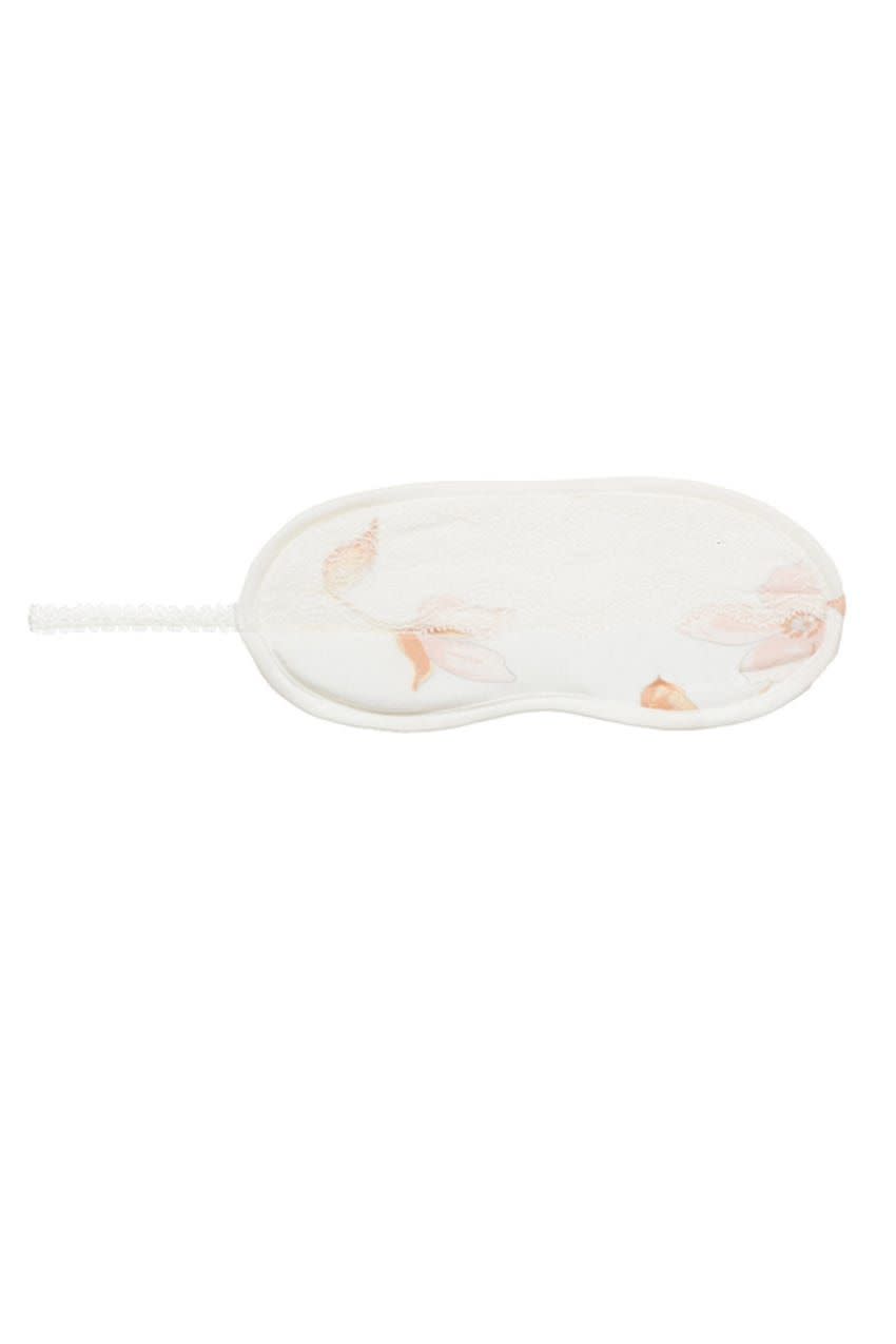 6) Garden Lilies Lace Eye Mask