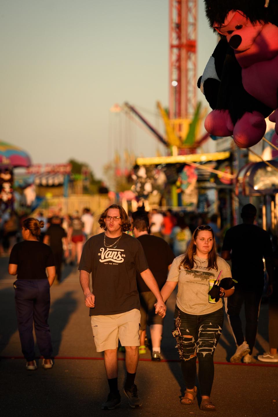 Opening day of the Cumberland County Fair on Friday, Sept. 3, 2021.