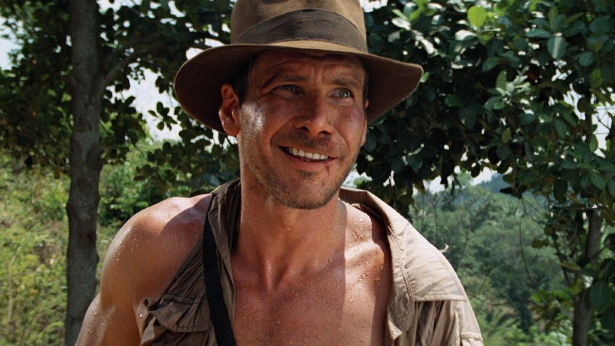  Harrison Ford in Indiana Jones and the Temple of Doom. 