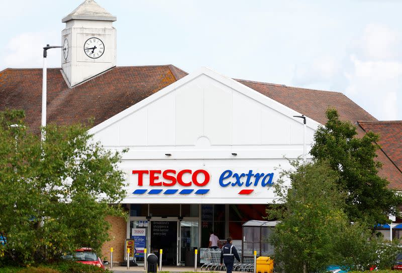 A TESCO store is seen in Weybridge