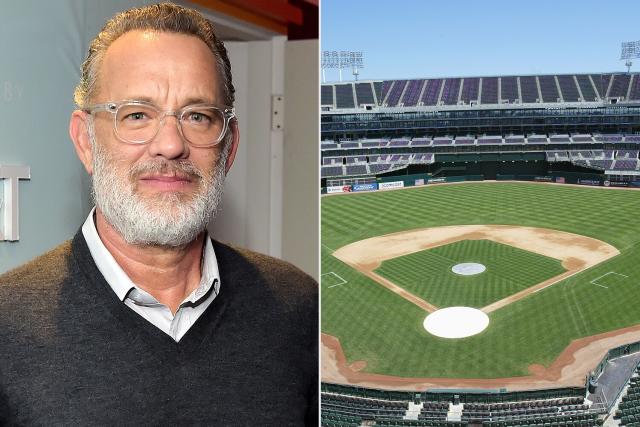 Tom Hanks lends voice as concessions vendor during Oakland A's games