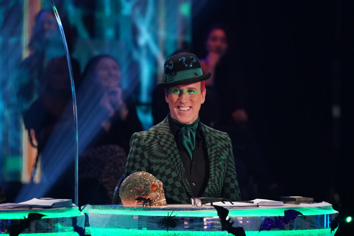 Anton Du Beke has been a popular addition to the 'Strictly Come Dancing' judging panel this year. (Kieron McCarron/BBC)
