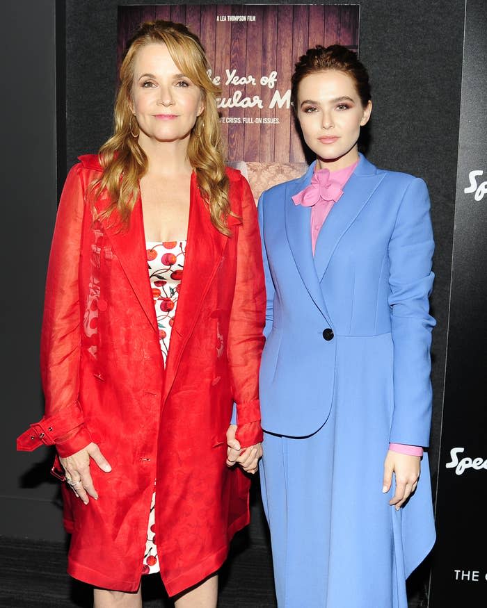 Lea Thompson and Zoey Deutch