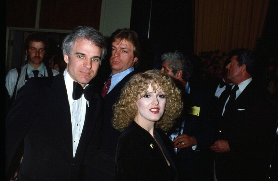 Steve Martin and Bernadette Peters