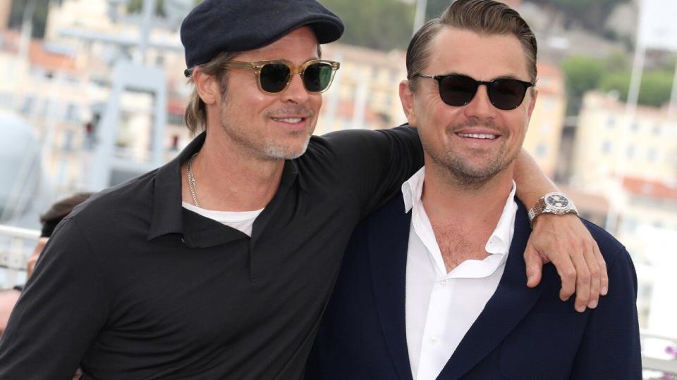 Brad Pitt and Leonardo DiCaprio are continuing to dazzle fans while promoting 'Once Upon a Time in Hollywood.'