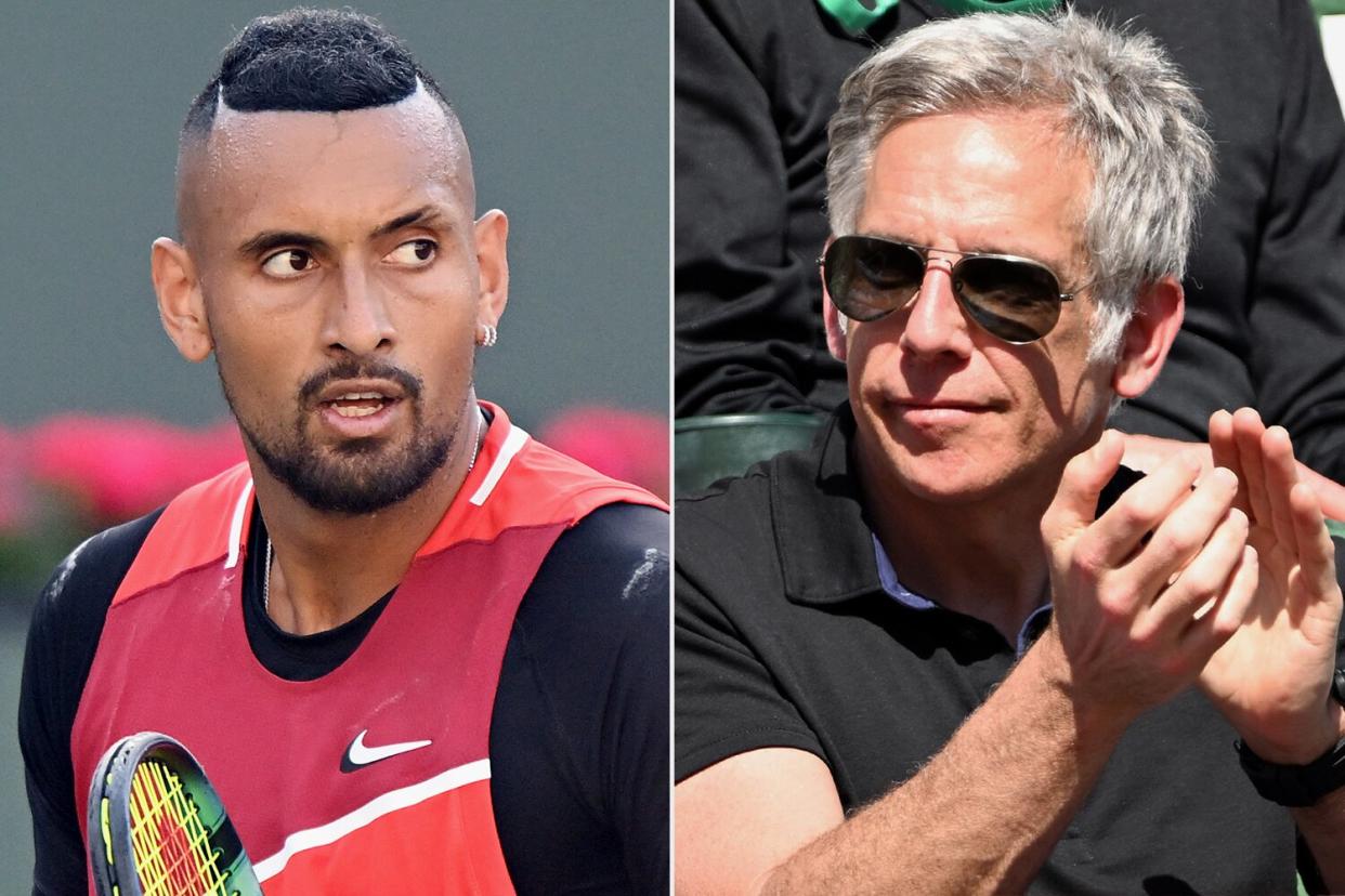 Nick Kyrgios, Ben Stiller