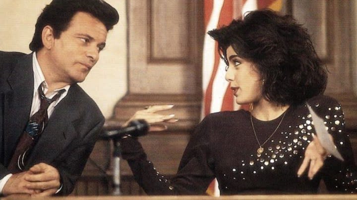 Joe Pesci and Marisa Tomei in "My Cousin Vinny."