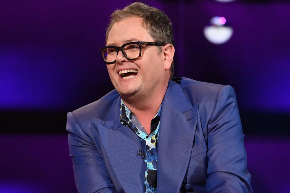 Alan Carr will be alongside singer-songwriter Jessie Ware, Olivier Award winner Amber Riley and Samantha Barks, star of Frozen in London’s West End on the judging panel <i>(Image: Jonathan Hordle/PA)</i>