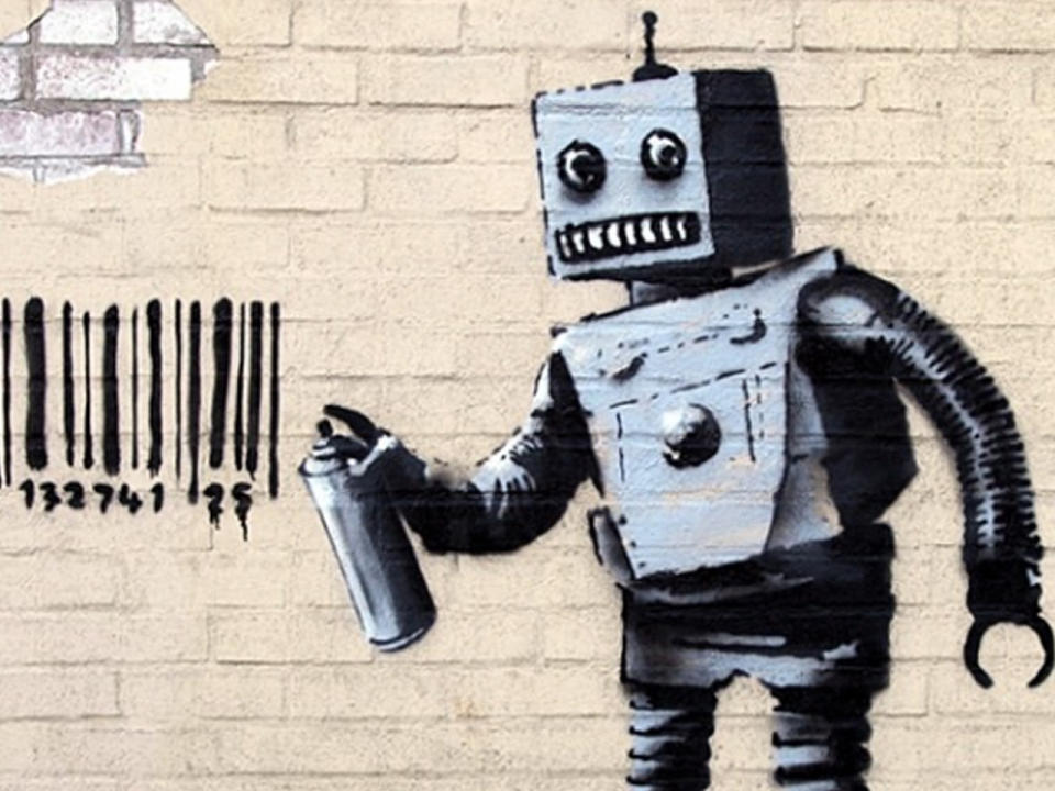 In London und Bristol wurden die Graffiti-Fans schnell auf den Street-Artist Banksy aufmerksam. Mit seinen ungewöhnlichen Bildern fasziniert er bis heute, aber niemand weiß, wer wirklich hinter dem Pseudonym steckt – auch wenn einige Hinweise in der Musikwelt gibt. Welche anderen mysteriösen Phänomene gab es noch in den vergangenen Jahren? (Bild-Copyright: banksy/Instagram)
