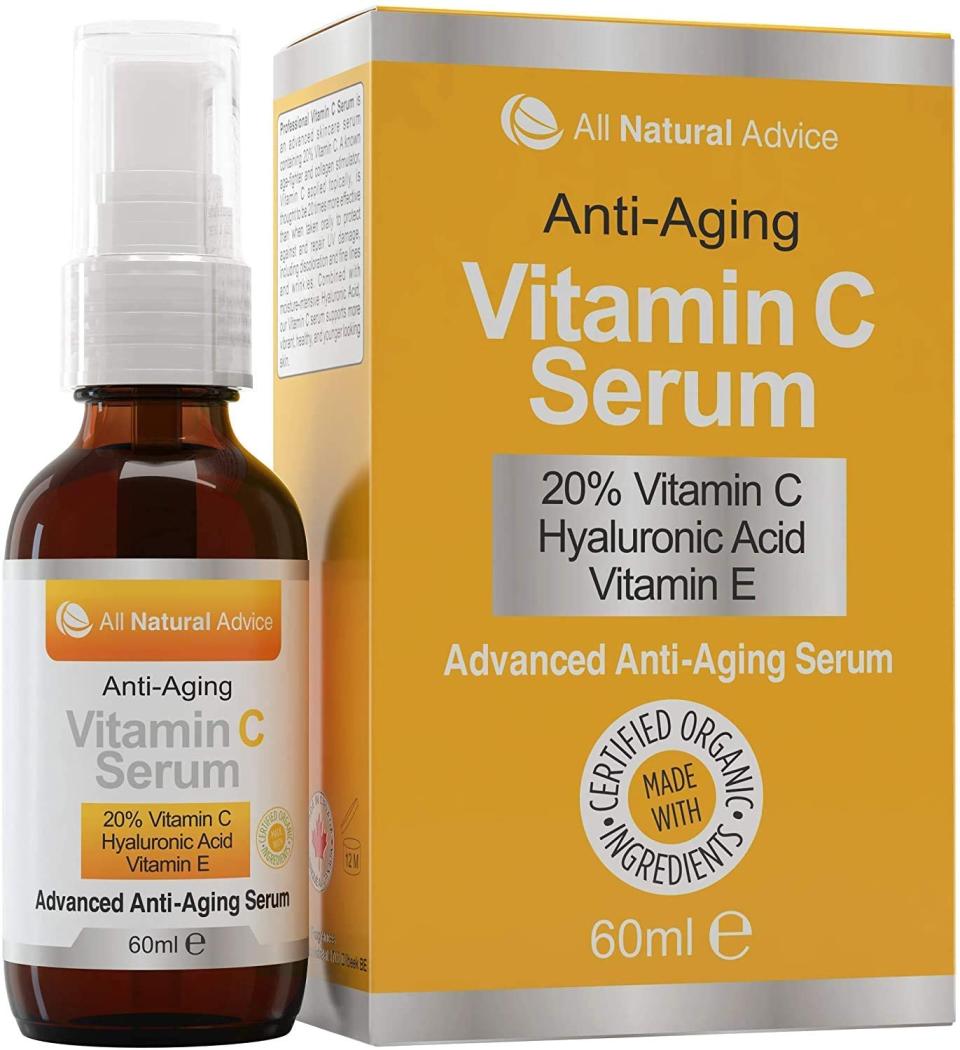 All Naturals Anti-Aging 20 % Vitamin C Serum- Amazon Canada