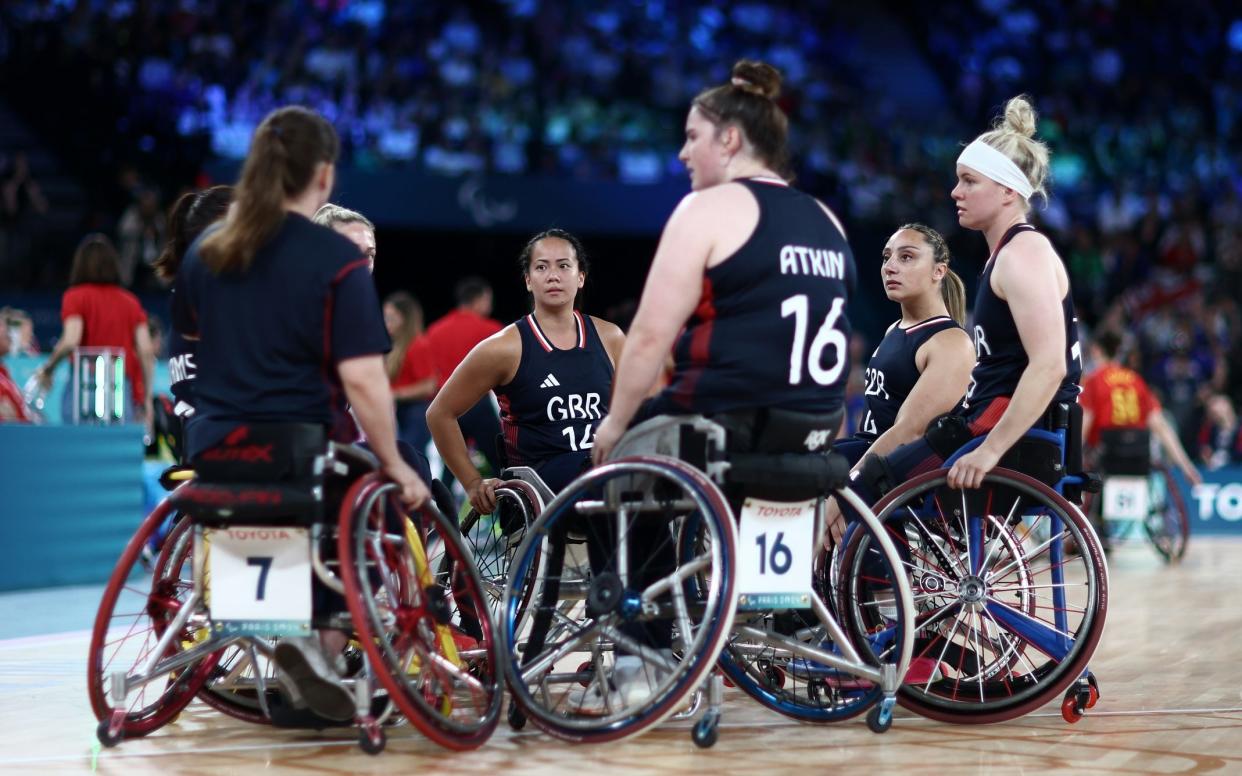 ParalympicsGB women's wheelchair basketball