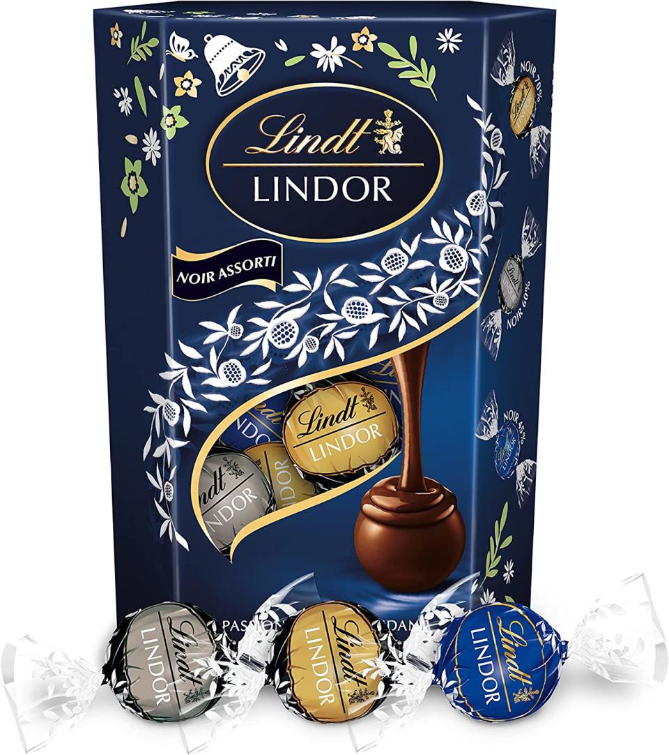 Assortiments de chocolats noirs de Lindt