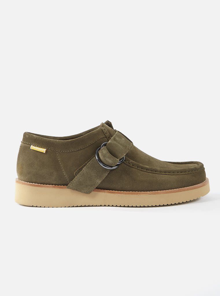 Buckle Koala in Olive Suede