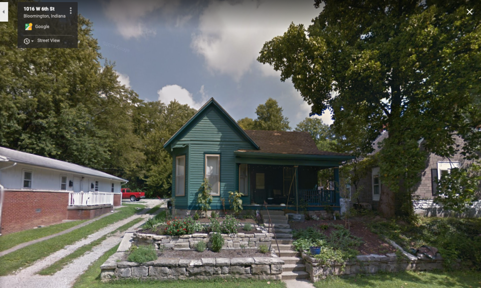 The house where Sgt. Ernest Finley Duncan lived as a child at 1016 W. 6th Street.