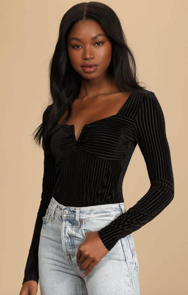 10 black going-out tops you won't get bored of — all under $50