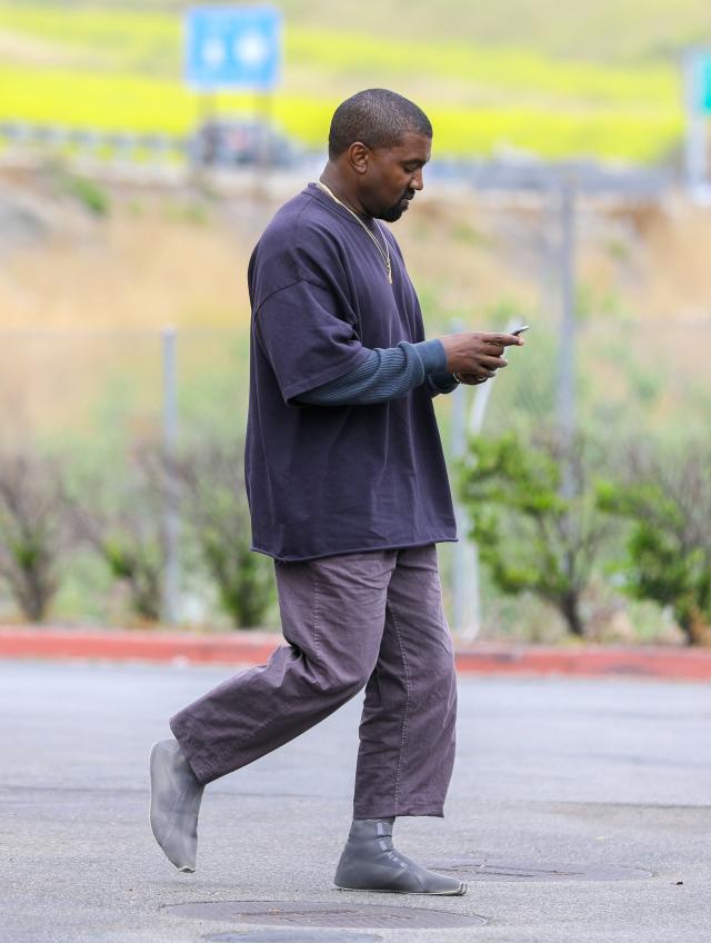 What's Up with Kanye West's New Sneaker Socks?