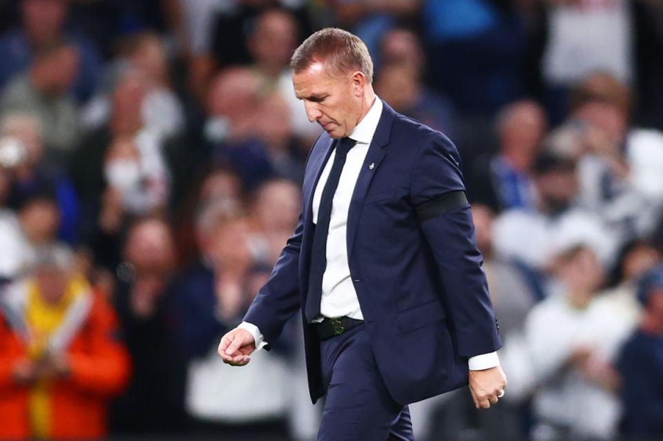 Rodgers took Leicester to the verge of the Champions League in 2020 and 2021 (Getty Images)