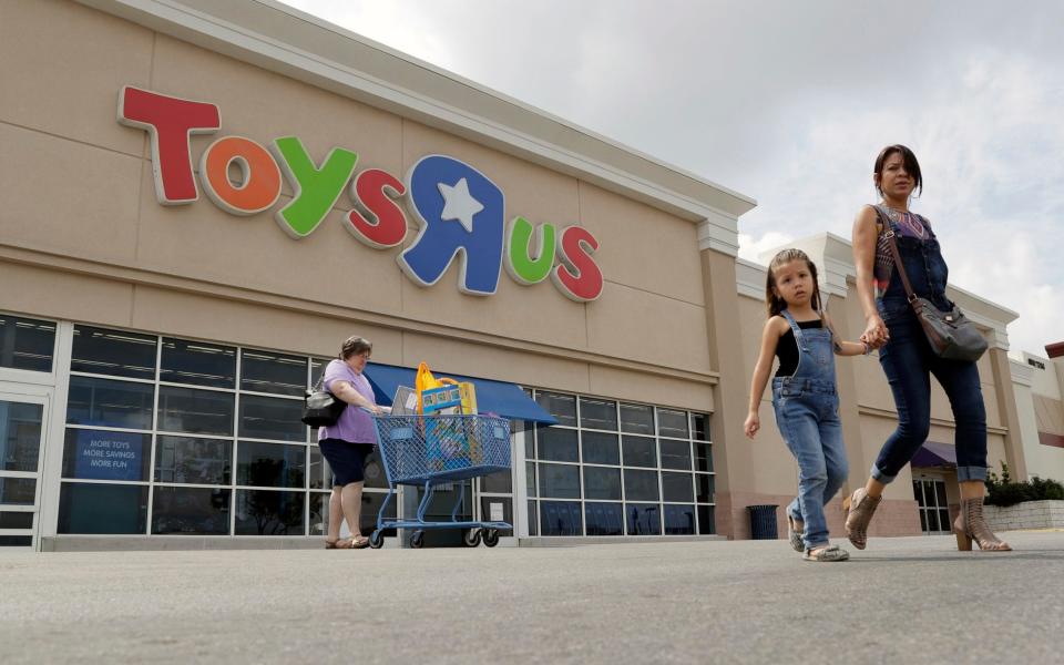 Toys R Us has more than 700 stores in the US.  - AP