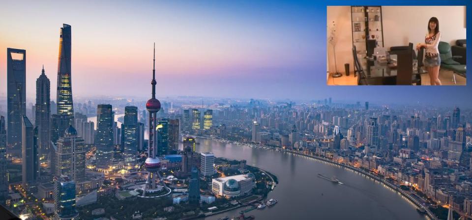 當上海浦東還是一片泥濘，羅霈穎就看好該區發展潛力，在江邊買下一戶位於49樓的豪宅。