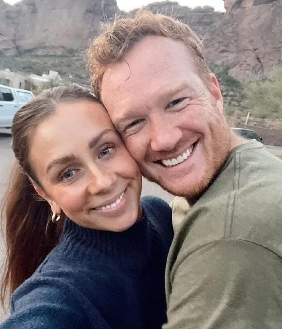 His fiancée Susie Verrill detailed the ordeal on social media (Instagram/Susie Verrill)