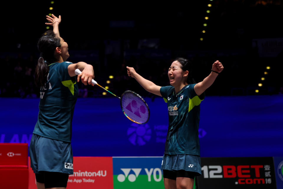 Kim and Kong are known for their upbeat behaviour on court but displayed their feisty side in the quarter-finals