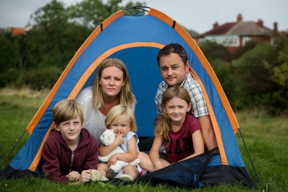 Tornado throws tent and three children 30ft in air in Cumbria