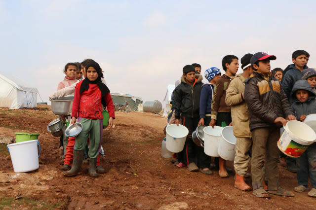 Turkmens at al-Ra'ee camp