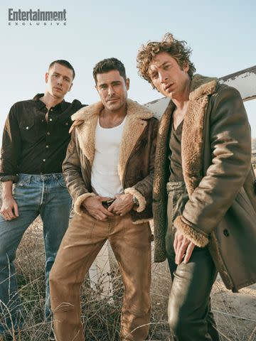 Beau Grealy for EW Harris Dickinson, Zac Efron, and Jeremy Allen White