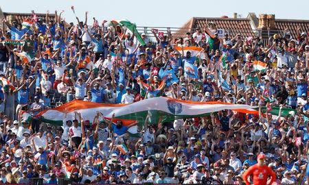 Cricket - England v India - Third International T20 - The Brightside Ground, Bristol, Britain - July 8, 2018 Fans during the match Action Images via Reuters/Ed Sykes