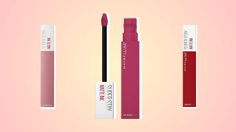 Get bold color on your lips with the Maybelline SuperStay Matte Ink Liquid Lipstick.