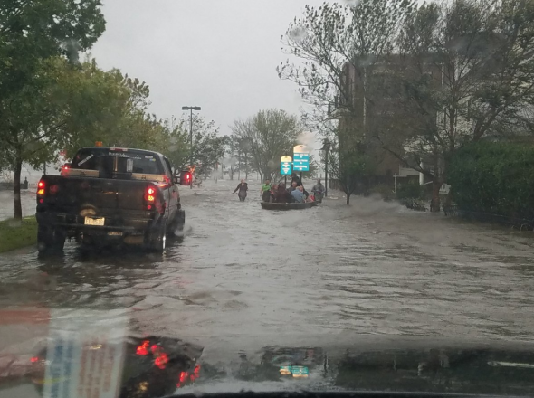 Cajun Navy rescues residents in New Bern, North Carolina - 9/14/2018