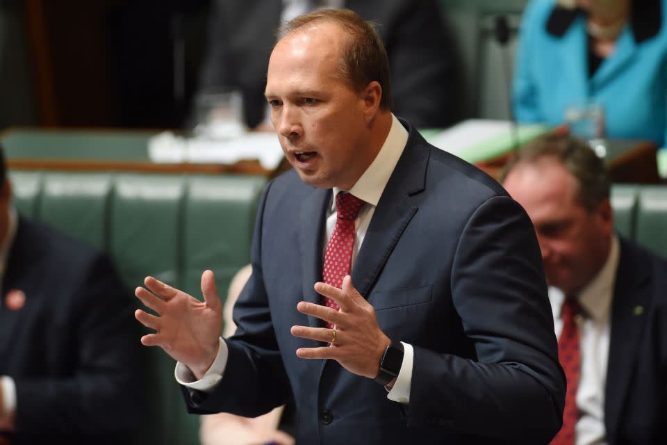 Immigration Minister Peter Dutton has said federal authorities will do all they can to assist Victorian police. Photo: AAP.