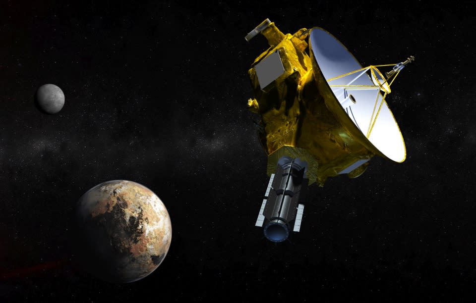 NASA's New Horizons probe near Pluto