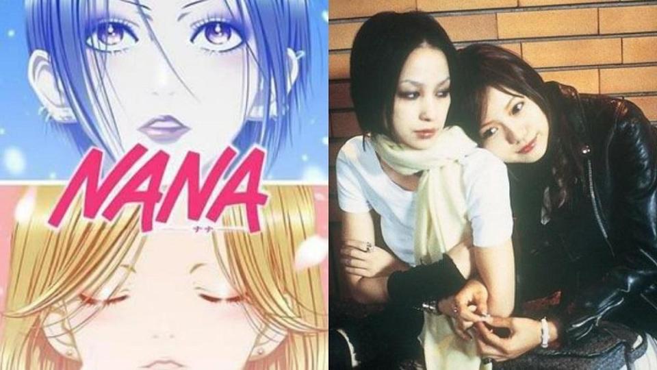 改編漫畫《NANA》的真人版同名電影，由宮崎葵(右)、中島美嘉主演。