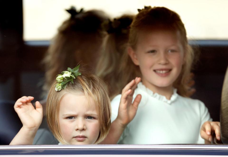 Mia Tindall set the Internet abuzz with bridesmaid intrigue.