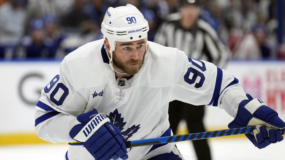 Ryan O'Reilly had nine points in 11 playoff games for the Maple Leafs. (AP Photo/Chris O'Meara)