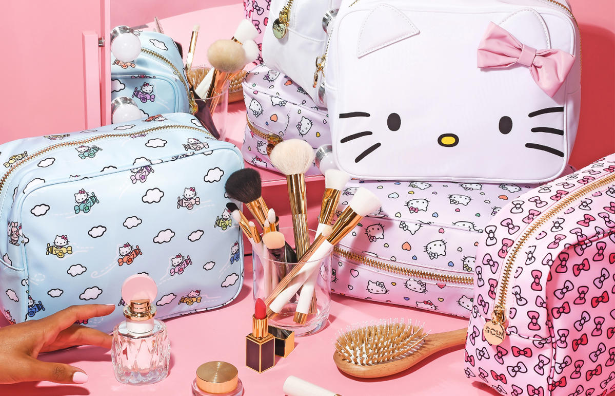 Products from the New Hello Kitty x MLB Collection