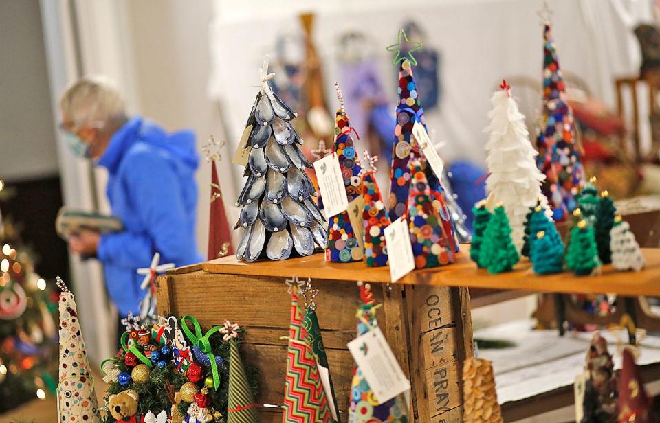 The First Baptist Church in Scituate held its first craft fair in two years Friday, Nov. 12, 2021.