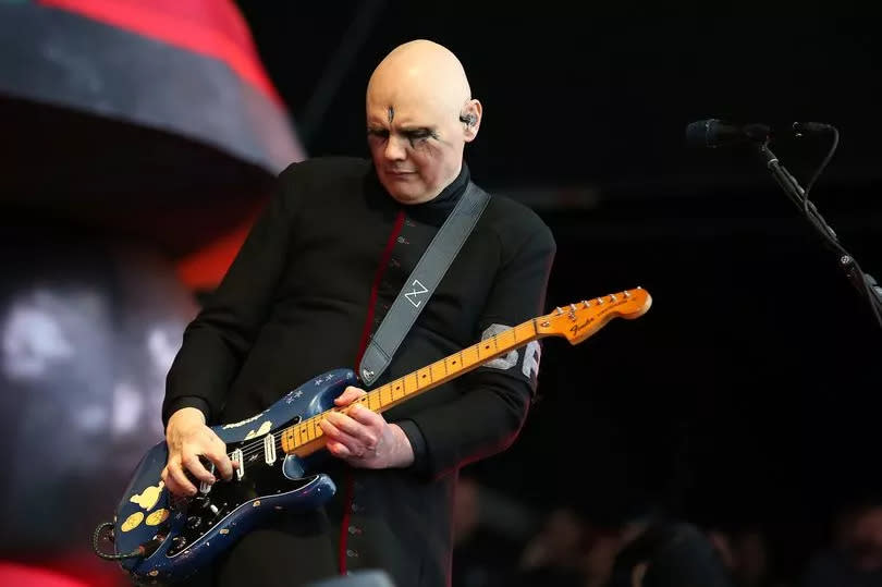 The Smashing Pumpkins perform at Download Festival 2019