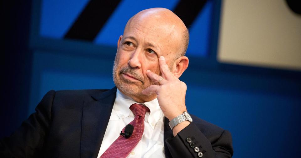 Goldman Sachs CEO Lloyd Blankfein. Michael Nagle | Bloomberg | Getty Images.