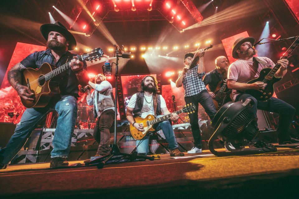 Zac Brown Band will perform after a Cincinnati Reds game at the Great American Ball Park on June 2, 2023.