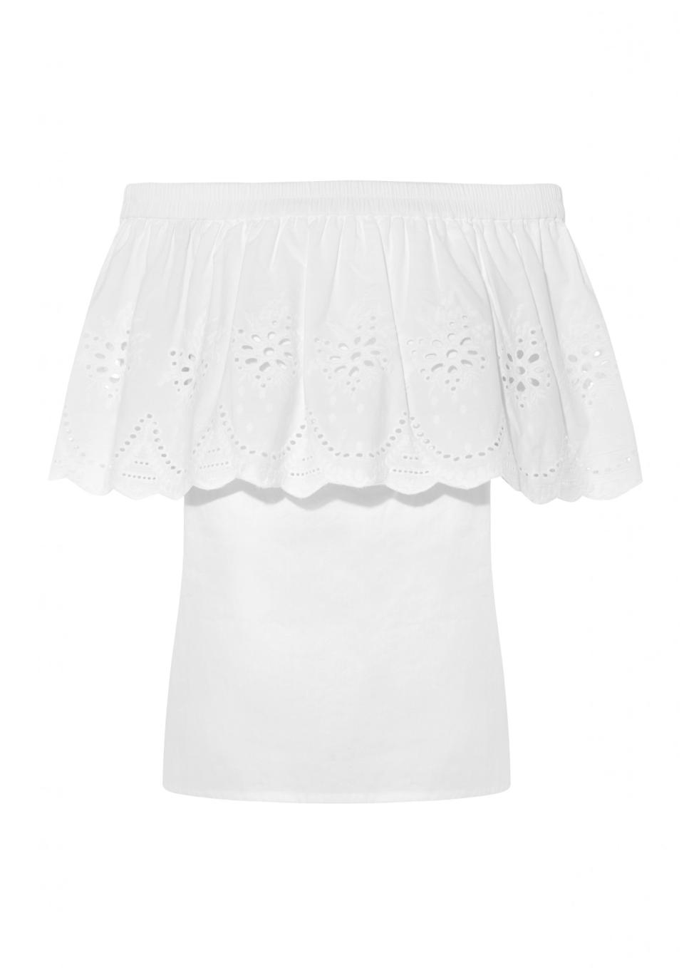 Broderie Anglaise Top