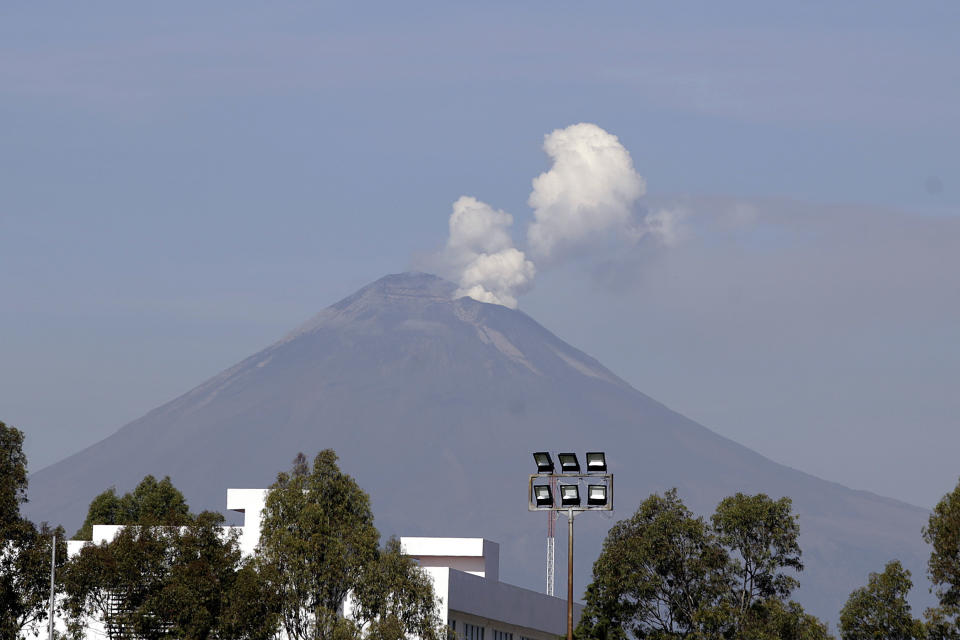 15.- Volcán Popocatépetl