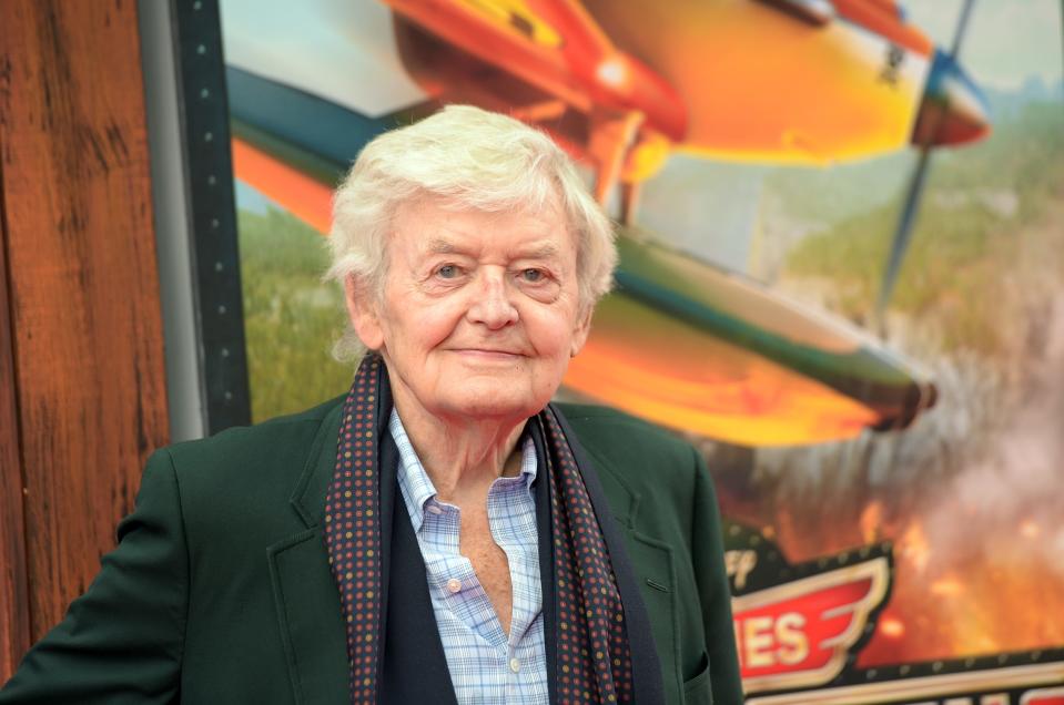 Actor Hal Holbrook attends the premiere of Disney's "Planes: Fire & Rescue" at the El Capitan Theatre on July 15, 2014 in Hollywood, California.